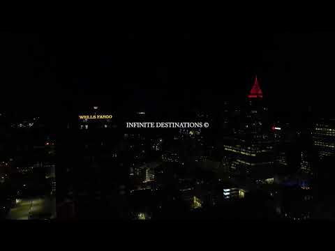 Raleigh, North Carolina - Night Drone Clip #18