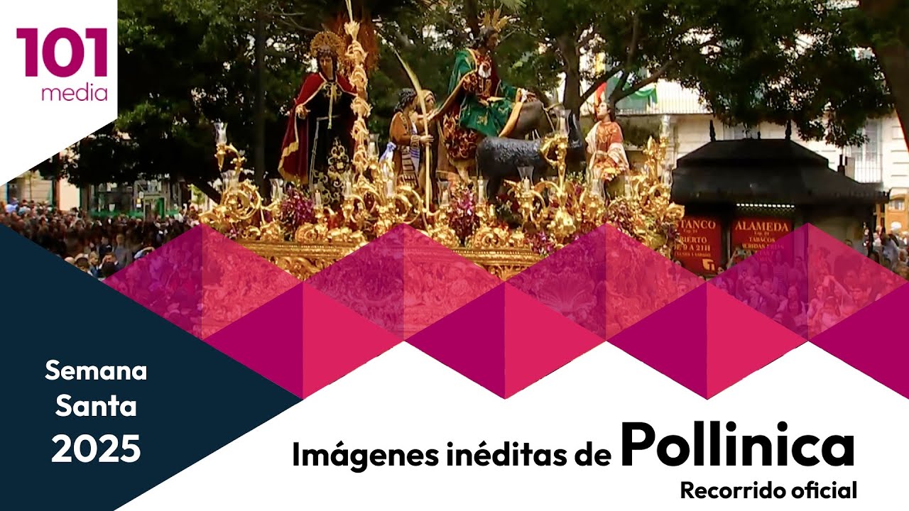 🔴 Imágenes inéditas de Pollinica | Semana Santa 2025 | Recorrido oficial