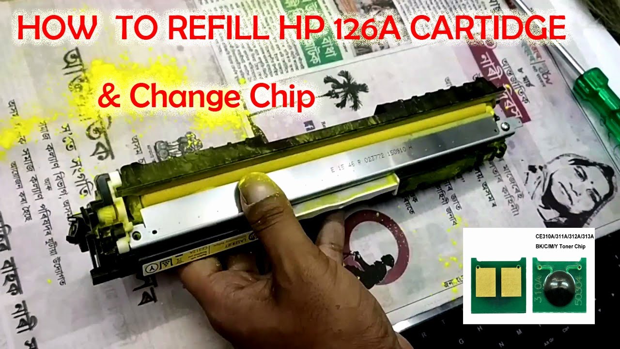 CP1025,CP1025MW HP 126A Magenta Original Laser Toner Cartridge