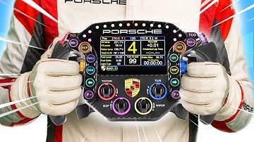 PORSCHE Takes on the High-End Sim Racing Wheel Market!