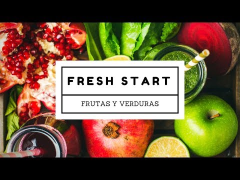 Learn spanish - Vocabulary fruits & vegetables
