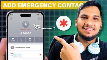 How To Set Up Emergency Contact On iPhone  | iPhone Me Emergency Contact Kaise Add Kare