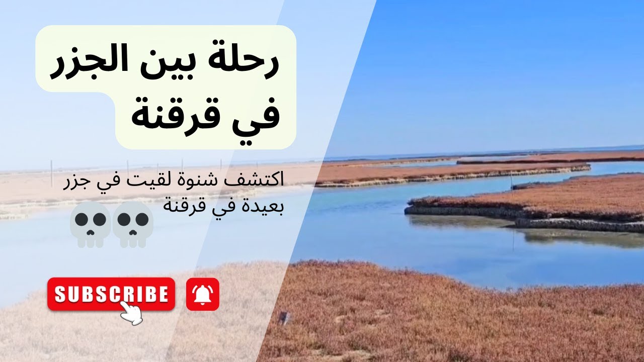 رحلة بين الجزر في جزيرة قرقنة aventure dans des îlots aux îles de Kerkennah