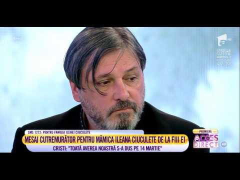 Mugurel si Cristian Ciuculete cantec pentru mama lor Ileana Ciuculete ( Acces Direct)