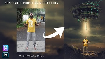 Create a Spaceship in Photoshop - Fantasy Sci Fi Photo Manipulation Speed Art