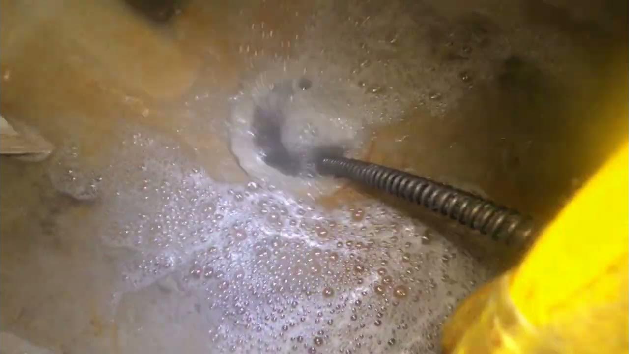 COSTCO MOP SINK PLUGGED UP. You couldn't guess what I find. YouTube