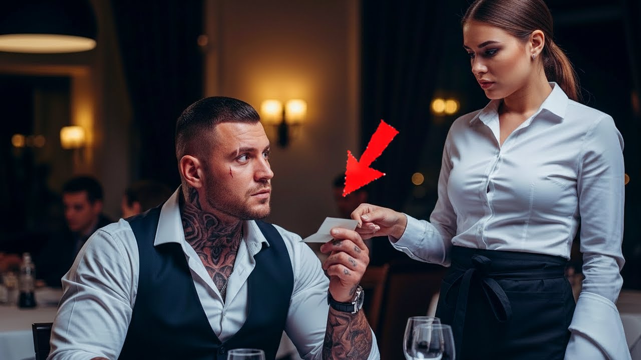 Shy Waitress Slipped a Note to the Mafia Boss — “Your wife Set a Trap. Leave now.”