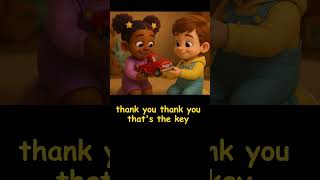 Thank You, Thank You – That’s the Key! | Manners Song for Autistic Kids #songforautistickids