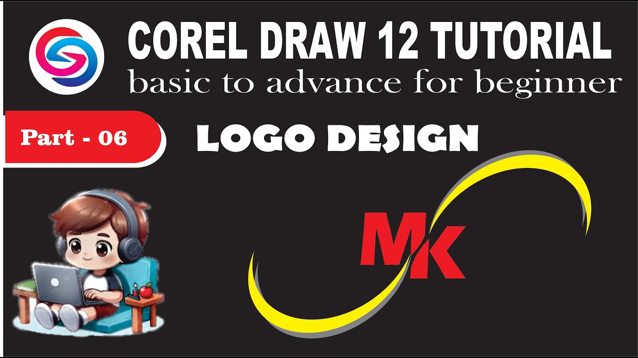 logo design logo kaise banate hai. corel draw me logo kaise banate hai tutorial class for beg to adv