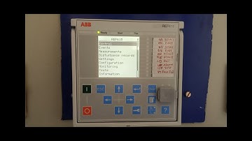 ABB RELAY. ABB REF615 RELAY.HOW TO CHECK FAULT RECORD OF ABB REF615 OVER CURRENT & EARTH FAULT RELAY