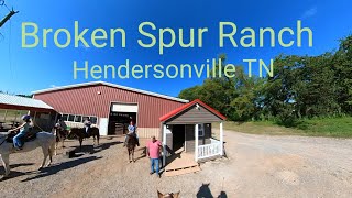 Horseback 🐴 trail ride at Broken Spur Ranch located in Hendersonville, TN by Nomad Trucker  283 views 3 months ago 3 minutes