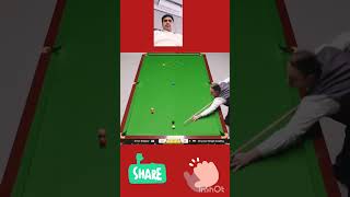 Nice shot to cintril Cue// Cue Control shot#snooker #billiards #snookertricks