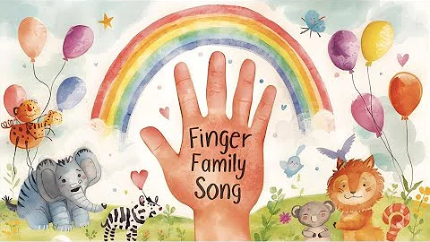 Finger Family Song - Children Song with Lyrics - Nursery Rhymes | @JumpyKidsTV