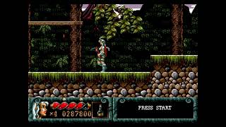 07. [FPGA 4K] Blades of Vengeance (Genesis) - All Treasure/Secrets - The Forest