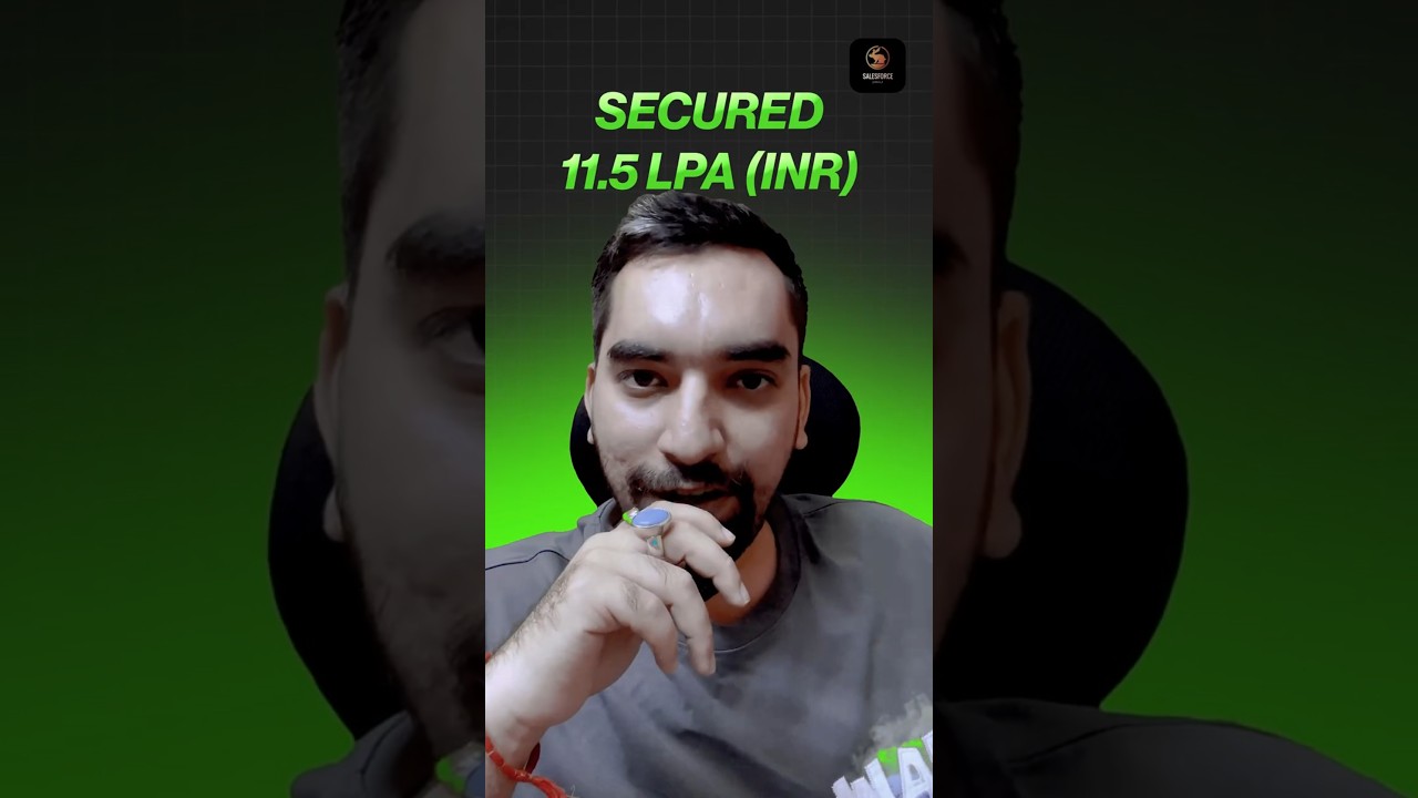 My Manager Got Placed Through Salesforce Jungle