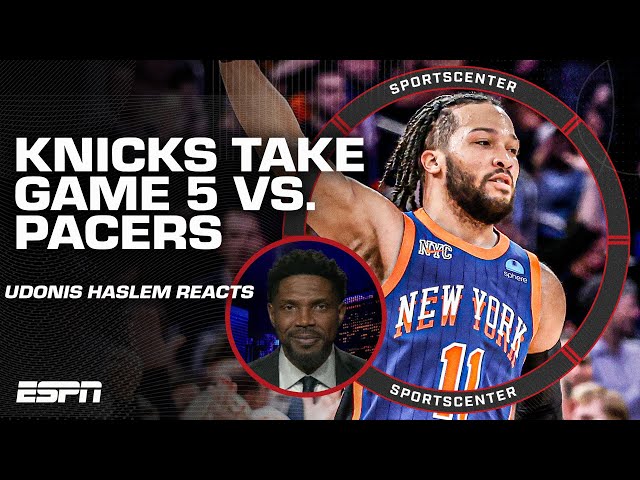 REACTION: Knicks take a 3-2 lead vs. Pacers 👀 This was a CHESS MATCH - Udonis Haslem | SportsCenter