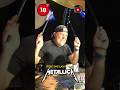 Metallica Spotify Countdown ⚡ Top 20 Songs (#20–#16) | #Shorts