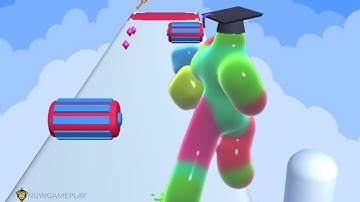 Blob Runner 3D - Gameplay Walkthrough Part 2 - Levels 13 - 24 (iOS, Android)