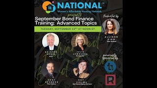 WAHN: Bond Finance Training - August 23, 2025 screenshot 4