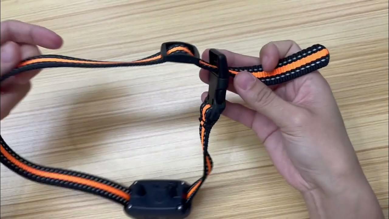 how to adjust the collar strap length YouTube