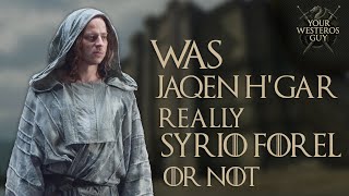 Was Jaqen H'Gar Syrio Forel in Kings Landing? - GOT Lore