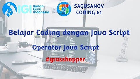 Belajar Coding untuk Java Script | Operator Java Script