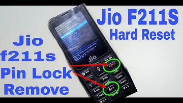 Jio F211S Hard Reset  Pin Lock Remove  jio f211s hang on logo problem solution
