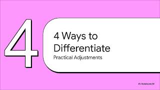Shaking Up the Classroom: Practical Differentiation for Today's Diverse Learners