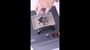 LCB Micro Bath temperature calibration portable