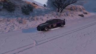 GTA 5 Drifting in snow (drift montage)