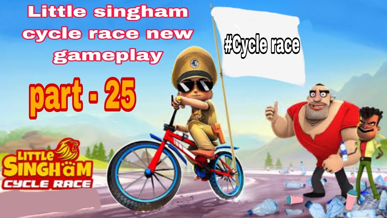 Little singham cycle race new gameplay video part 25 YouTube