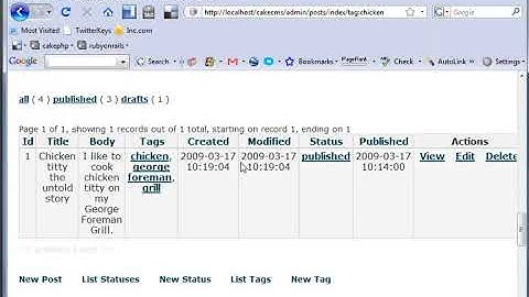 lesson07 for building a CMS with Cake PHP
