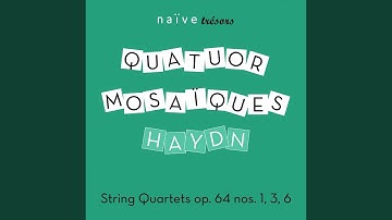 String Quartets, Op. 64, No. 1 in C Major, Hob. III:65: II. Minuet. Allegretto ma non troppo