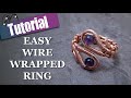 Adjustable Wire Wrapped Ring