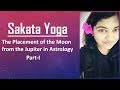 The Placement of the Moon from the Jupiter in Astrology -Part -1 | Sakata Yoga