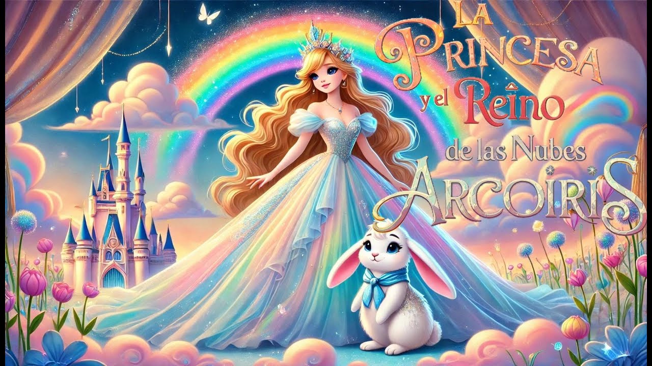 🌈 La Princesa y el Reino de las Nubes Arcoíris |Cuento Infantil de ...