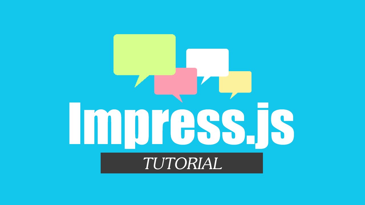 impress.js Tutorial - Make Online Presentation with impress.js 