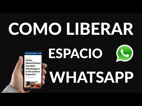 Cómo Mover/Pasar/Cambiar WhatsApp a la SD (Libera Espacio) √