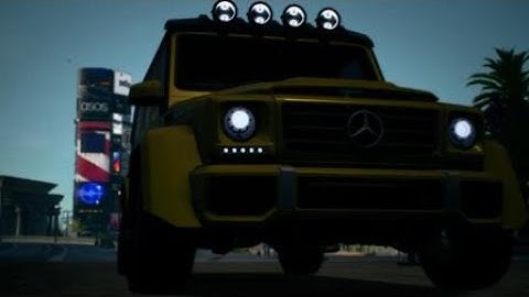 NFS Payback - G63 (crazy crash)