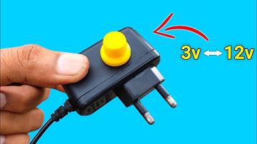 Adjustable Mobile Charger (3v to 12v) | Turn 5v Mobile Charger To Variable Output