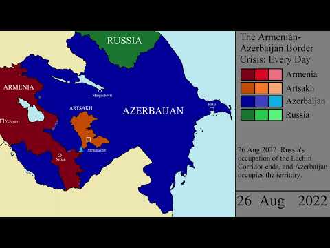 The Armenian-Azerbaijan Border