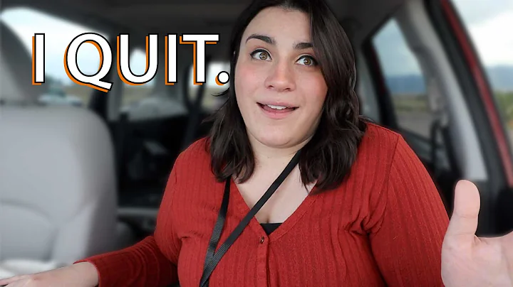 I QUIT *what was once* MY DREAM JOB.