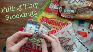 ASMR Filling Tiny Stockings With Candy (Soft Spoken) screenshot 4