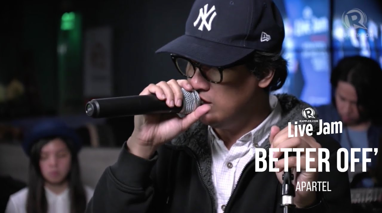 Apartel - 'Better Off' (Rappler Live Jam) - YouTube