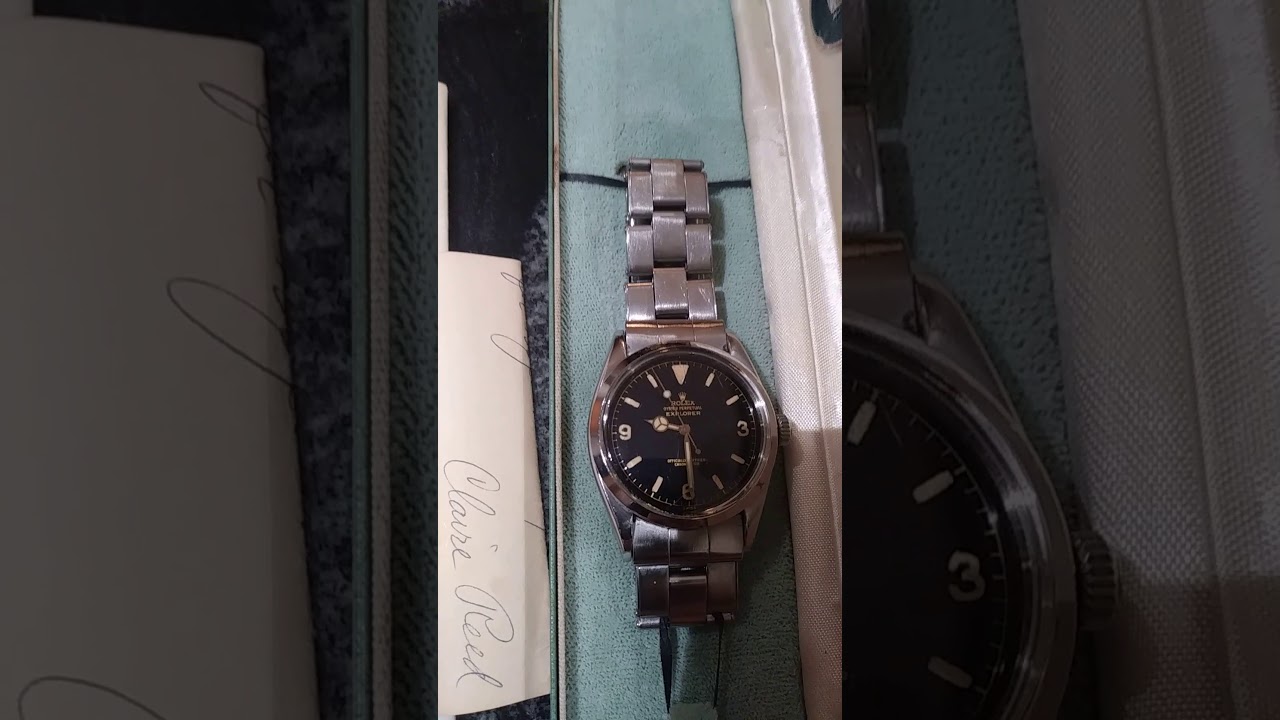 1958 Rolex 6610 Explorer