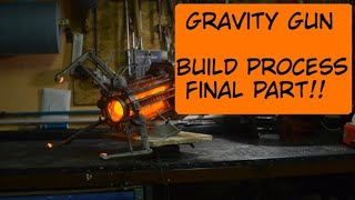Gravity Gun Build Process Final part!! Half Life COSPLAY!
