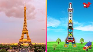 Эйфелева башня из LEGO | Лего скоросная сборка | Eiffel Tower