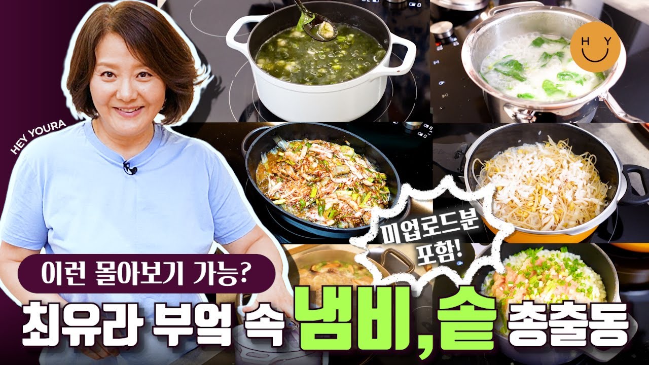 [냄비,솥 몰아보기] 최유라의 부엌 속 그 냄비, 솥은 뭐지...? 네네 답해드립니다! 휘슬러, 드부이에, WMF, 차세르, 버미큘라... 브랜드 총출동!
