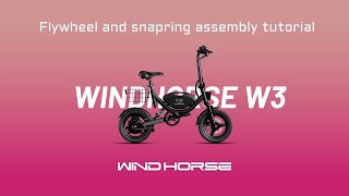 Windhorse Lab | flywheel and snap ring assembly tutorial