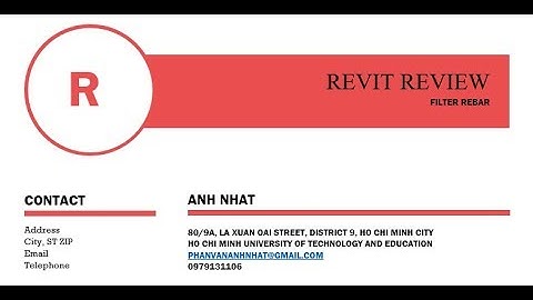 [REVIT API] ADD-IN "FILTER REBAR"